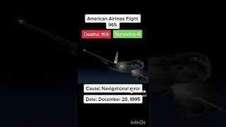America Airlines Flight 965 #planeaccident #aviation #plane #planecrash