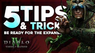 Diablo IV - 5 Tips you can use to get ready for the Vessel of Hatred