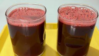 Detoxification day1 - 1 pm - Apple beetroot & carrot juice  2 days detoxification by habuild