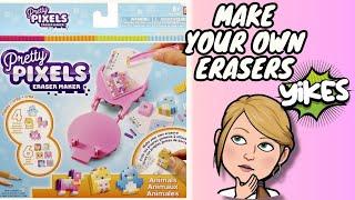 Pretty Pixels Eraser Making Kit by Bandai - Test and Review  Unexpected Results