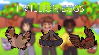 1 MILLION Eggs Opened in Cake Simulator