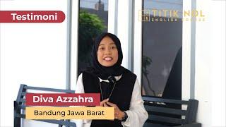 Testimoni dari Kak Diva Azzahra Belajar di Titik Nol English Course