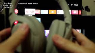 TCL C715 Android TV paired with Sony WH-1000XM4 Wireless Bluetooth Headphone