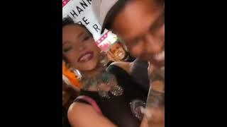 aspa rocky and Rihanna last night in Miami Florida #short #asaprockyshort