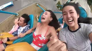 Funniest Roller Coaster reactions Videos compilations