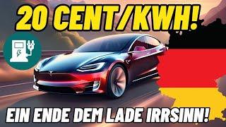 Ein Ende dem Lade Irrsinn für E-Autos  Deutschland günstigster Ladepark im Check   20 Cent KWh..