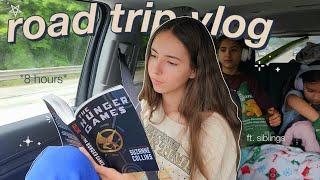 *8 HOUR* road trip vlog   ft. siblings chaotic