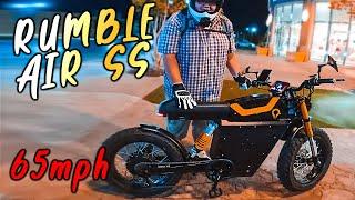 Rumble Motors AIR SS v2 E-bike- Up Close Review & COPS ‍️