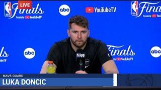 NBA Finals post-game press conferences Players and coaches speak to media after Dallas 122-84 win