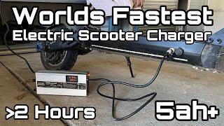 JR-T300 5ah+ ES Charger  Fastest Electric Scooter Charger