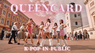 KPOP IN PUBLIC ONE TAKE G-IDLE 여자아이들 _ QUEENCARD Dance Cover by KD CENTER & Mystic Crew