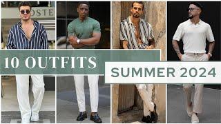 10 Latest Summer Outfit Ideas For Men 2024  Mens Fashion