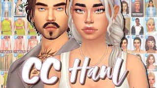 over 100 NEW CC ITEMS  sims 4 male & female cc haul #65 + links