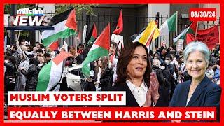 Muslim Voters Split Equally Between Harris And Stein  Muslim News  Aug 30 2024