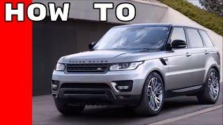 2017 Range Rover and RR Sport Features Options Owners Manual