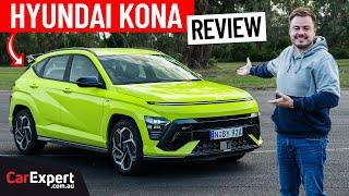 2024 Hyundai Kona inc. 0-100 braking autonomy review