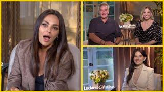 LUCKIEST GIRL ALIVE Interviews - Mila Kunis Chiara Aurelis Jessica Knoll & Mike Barber