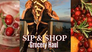 Sip & Shop Grocery Haul- My Mocktails for the New Year