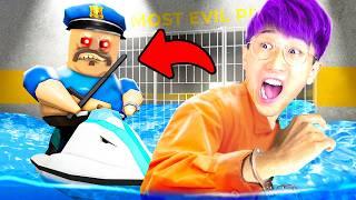 Can We Escape WATER BARRYS PRISON RUN In ROBLOX? OBBY