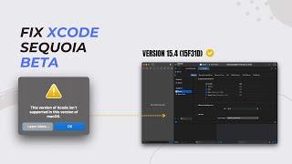 Fix xcode in macOS sequoia  VS code detection solved