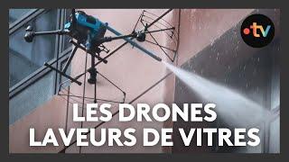 Les drones laveurs de vitres une méthode innovante