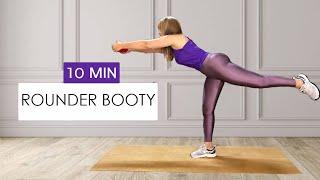 10 MIN GROW A ROUNDER BOOTY WORKOUT AT HOME WITH DUMBBELLS lift your glutes gym style