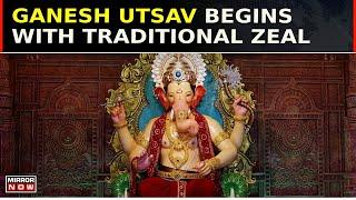 Ten-Day Ganesh Utsav Begins  India Chants Ganpati Bappa Morya With Feeling Of Joy  Watch