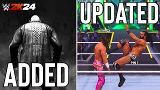 WWE 2K24 15 Insane New Secret Updates That Just Got Added To The Game