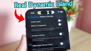 Enable Real Dynamic Island on iPhone 14 Pro Max