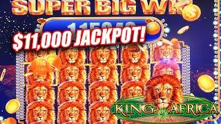 KING OF AFRICA HIGH LIMIT SLOT MACHINE  MY BIGGEST JACKPOT