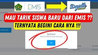 Cara Input Siswa Dari Emis Ke Dapodik  Mudah - DAPODIK 2025