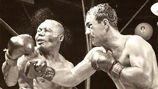 Rocky Marciano vs Jersey Joe Walcott 1  Highlights The Ring Fight of the Year