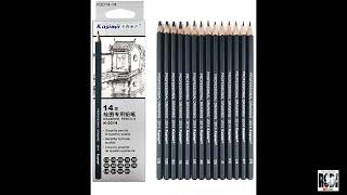 Kasimir Drawing Pencils  Drawing Sketching Pencil Set Review REMASTERED