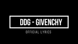 DDG- Givenchy Lyrics