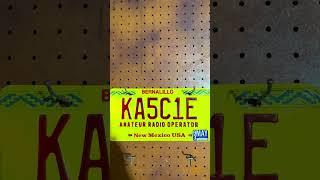 License plate of the day August 4 2024 #licenseplate #newmexico #hamradio