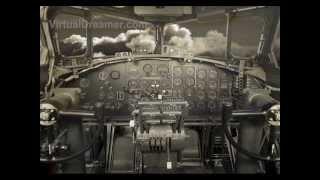 B-17 Bomber Sound for Sleeping  2 Hour Long Prop Airplane Audio