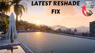 How to Fix ReShade for GTA-V Story Mode  Latest Fix