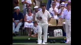 Lawn Bowls Rob Parrella Vs Willie Wood - 1983 - Best Driver Of All Times