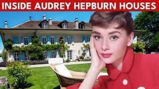 Audrey Hepburn Houses in California and Switzerland  INSIDE Audrey Hepburn Mansion in Tolochenaz