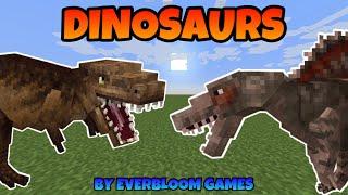 Dinosaurs by Everbloom Games  Addon Showcase  Minecraft Bedrock Edition