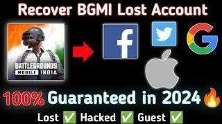 How To Recover BGMI Account  BGMI Old Account Recovery  PUBG Account Recovery 2024