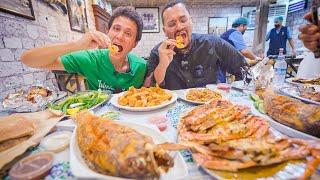 Street Food + SEAFOOD in Saudi Arabia  Best RED SEA Fish and Shrimp in Jeddah