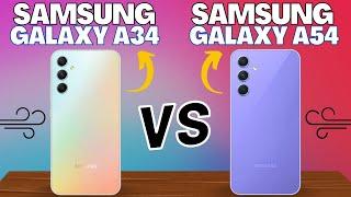 Samsung Galaxy A34 vs Samsung Galaxy A54 Deutsch  Vergleich