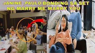 JANINE GUTIERREZ KAKULITAN SA SET WITH PAULO AVELINO MARRY ME MARRY YOU FINAL WEEK