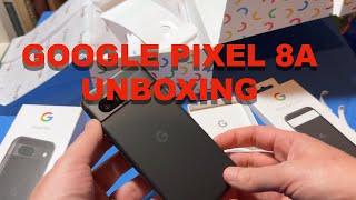 Google Pixel 8a Unboxing