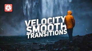 Create AE Level Velocity Smooth Transitions in Kinemaster  