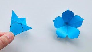 How To Make Paper Flower From Sticky Note Very Easy  No-Glue Tutorial