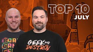 Top 10 Hottest Board Games July 2024 - The Best of BGG