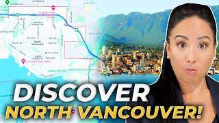 North Vancouver Canada Revealed Top Neighborhoods & Must See Attractions  North Vancouver Map Tour