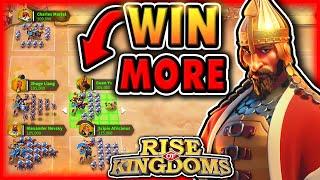 SECRETS to Winning MORE in Sunset Canyon Rise of Kingdoms SunsetLost Canyon Guide